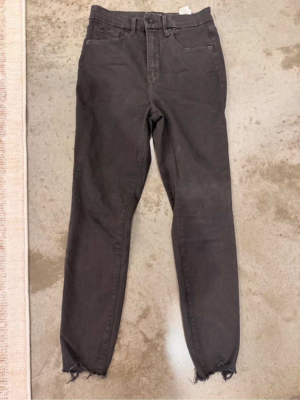 Good American Good Waist Crop